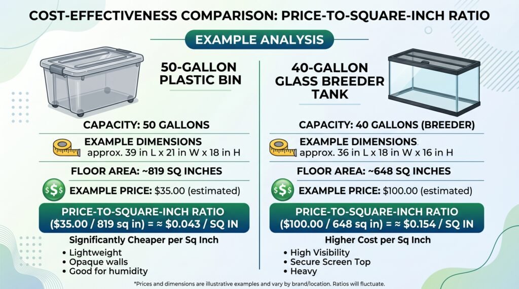 Bin Cages vs. Glass Terrariums: A Pros and Cons Comparison