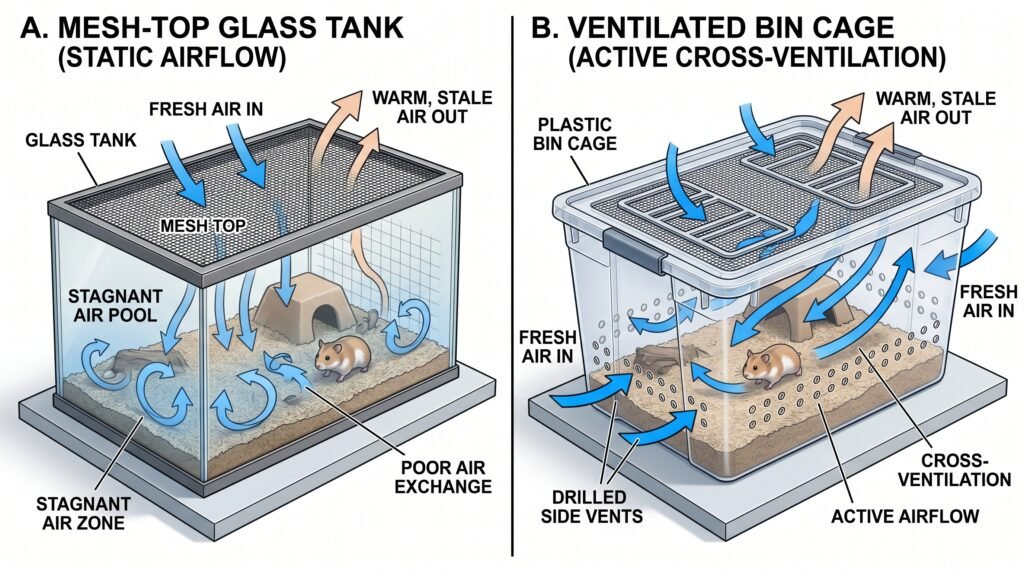 enclosure–ventilation–and–airflow–diagram