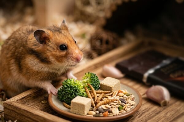 hamster-choosing-broccoli-and-lab-blocks-over-chocolate-and-garlic