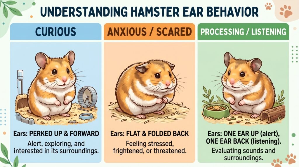 hamster body language