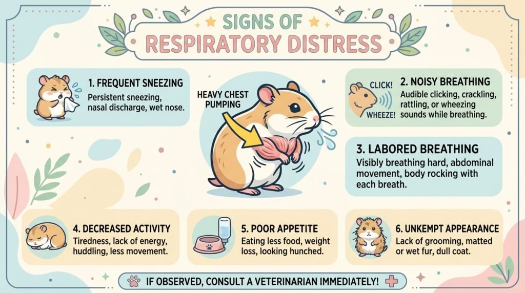 Sick Hamster Symptoms & Fixes