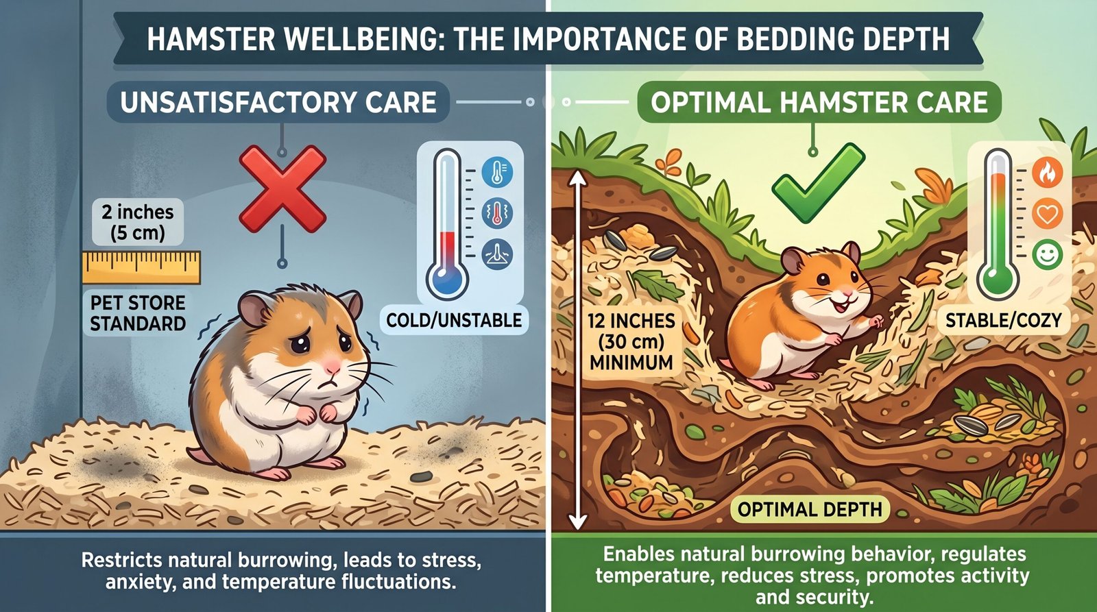 animated-infographic-comparing-shallow-vs-optimal-hamster-bedding-depth