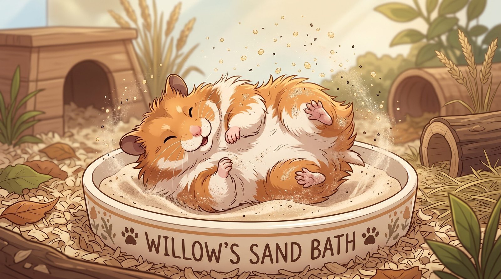 syrian–hamster–happily–rolling–in–clean–sand–bath–dish