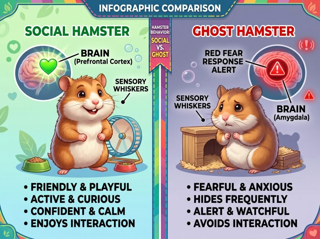 infographic–comparing–social–hamster–brain–vs–ghost–hamster–fear–response