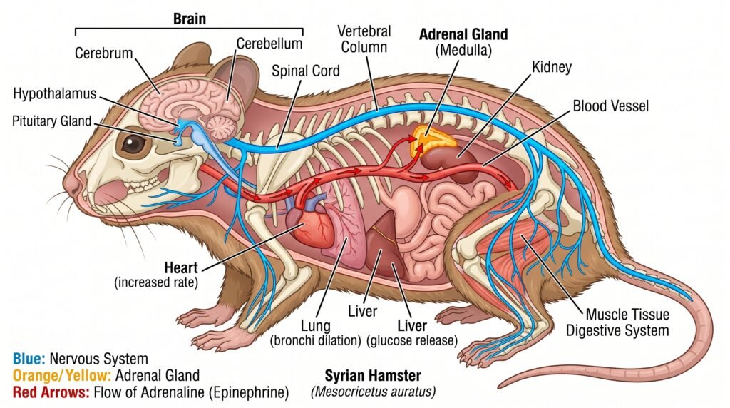 diagram-of-hamster-fear-response-biology
