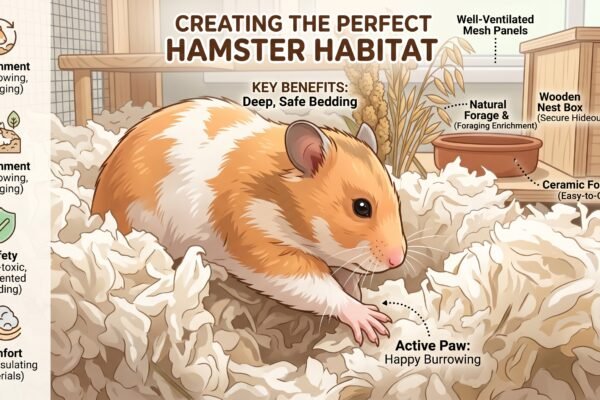 happy-syrian-hamster-burrowing-in-safe-unscented-white-paper-bedding