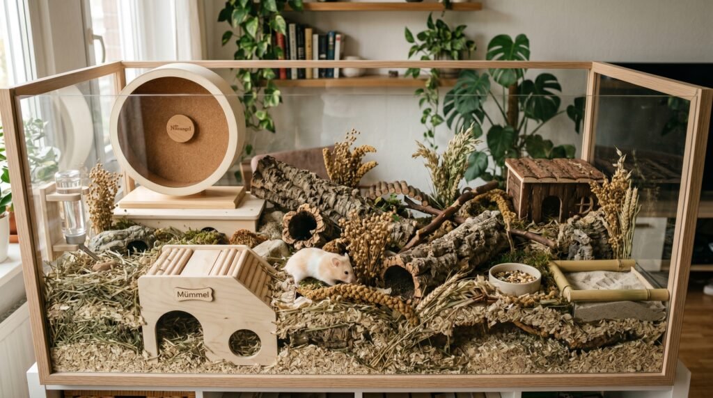 enriched-fear-free-hamster-cage-habitat-design