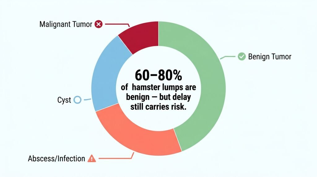 animated–pie–chart–infographic–showing–frequency–breakdown–of–hamster–lump–types–including–benign–tumor–abscess–cyst–and–malignant–growth