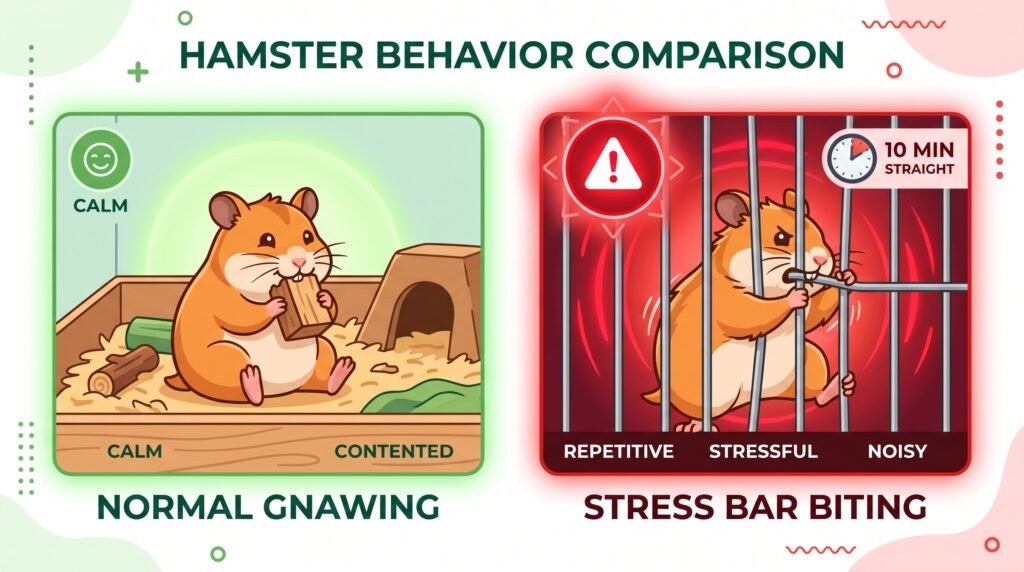 Is your hamster biting the bars? Learn why hamsters bite the bars of wire cages and what simple changes actually stop this stressful behavior for good.