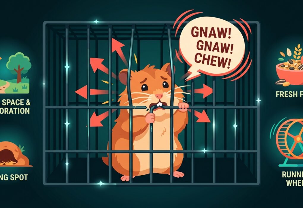 hamster–biting–wire–cage–bars–stress–infographic