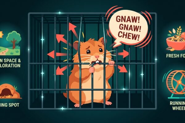 hamster–biting–wire–cage–bars–stress–infographic